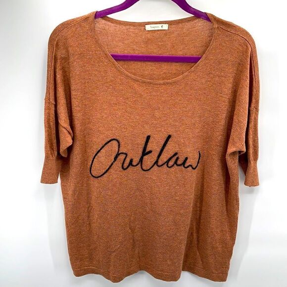 Teaspoon Outlaw lightweight sweater medium EUC cotton blend - Picture 2 of 9